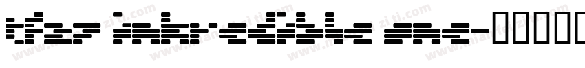 TF27 Inkredible One字体转换